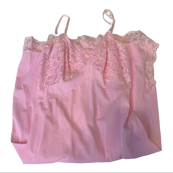 Vintage Vanity Fair Women’s Pink Slip Lingerie Tricot Nylon size 34 - Picture 7 of 12